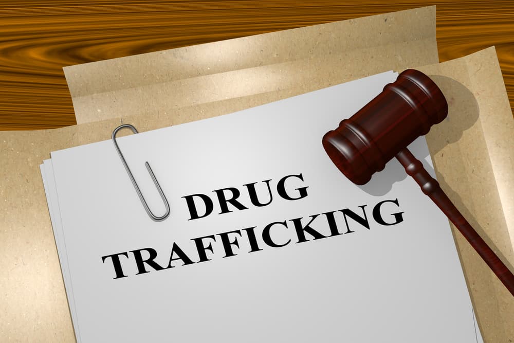 DRUG TRAFFICKING on legal document